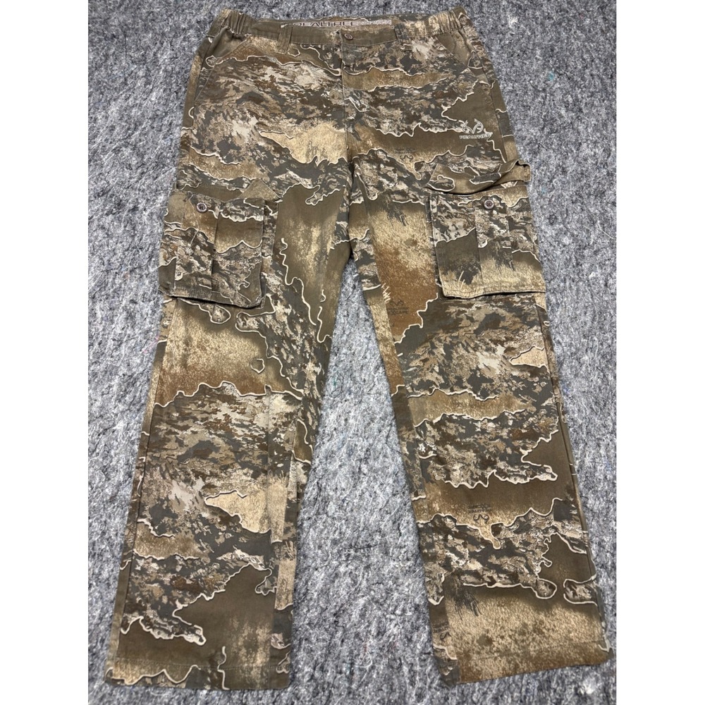 Realtree RT Excape Camo Cargo Pants Mens Medium 32-34 Hunting Outdoor 1595C3